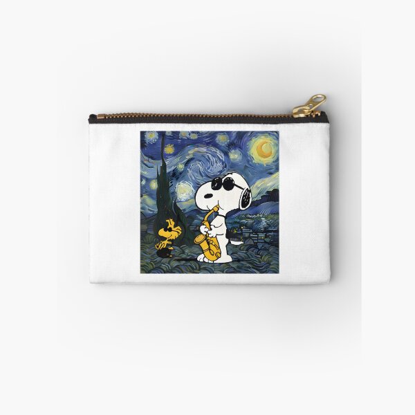 Item preview, Musical Beagle Playing Saxophone Under Van Gogh Inspired Starry Night Sky Art | Limited Edition designed and sold by usmanbhatti00.