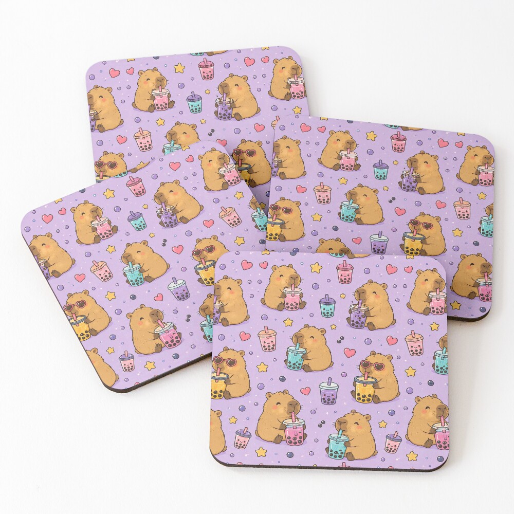 Item preview, Coasters (Set of 4) designed and sold by SoftBerryStudio.