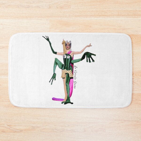 Item preview, La Grande Dame - La Tour Eiffel Et Une Frog (Eiffel Tower And A Frog) designed and sold by irving-fahey.