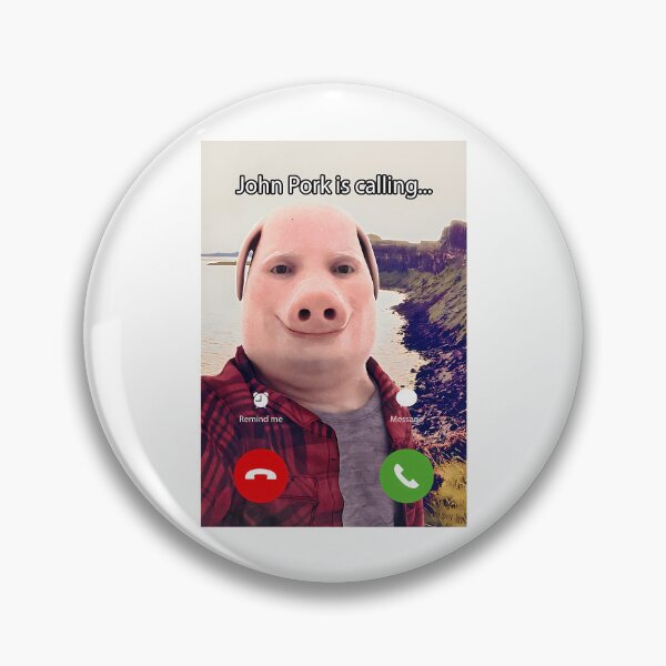 Item preview, John Pork Is Calling Funny Answer Call Phone designed and sold by courtney-charlt.