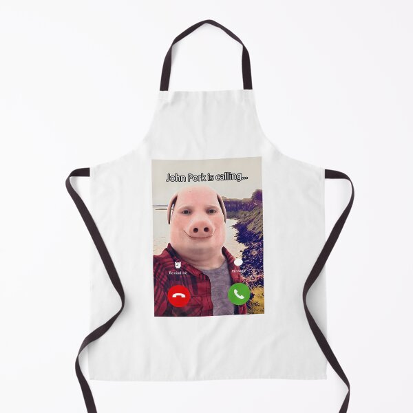 Item preview, John Pork Is Calling Funny Answer Call Phone designed and sold by courtney-charlt.