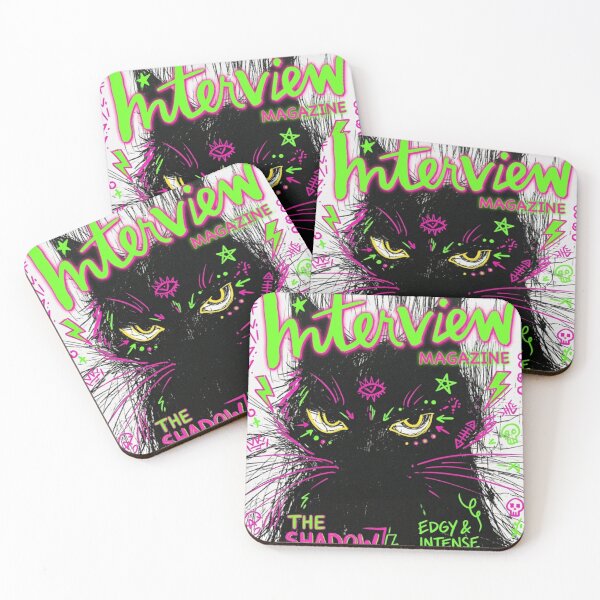 Item preview, Shadow Cat Screams at Barefoot Skater While the Tattooed Beast Steals the Megaphone designed and sold by Print Fiction.