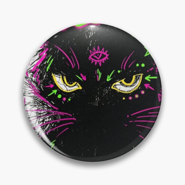Item preview, Shadow Cat Screams at Barefoot Skater While the Tattooed Beast Steals the Megaphone designed and sold by Print Fiction.