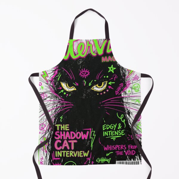 Item preview, Shadow Cat Screams at Barefoot Skater While the Tattooed Beast Steals the Megaphone designed and sold by Print Fiction.