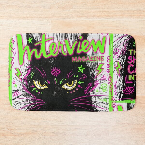 Item preview, Shadow Cat Screams at Barefoot Skater While the Tattooed Beast Steals the Megaphone designed and sold by Print Fiction.