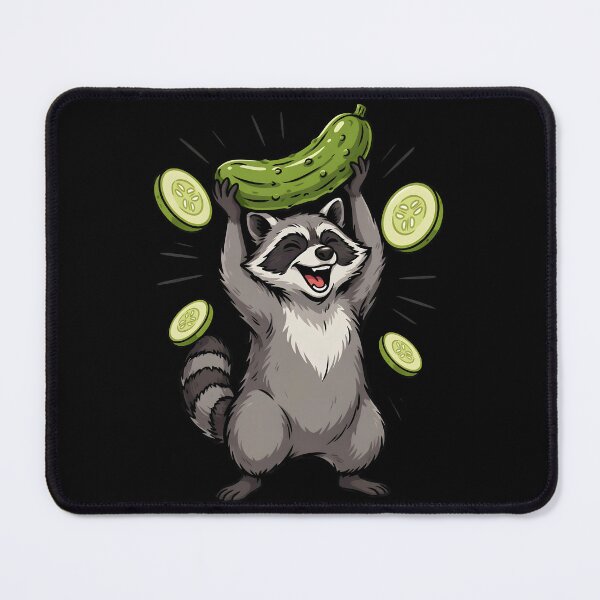 Item preview, Raccoon Eating Pickles Pickle Lover Raccoon Meme designed and sold by Redgiant87x.