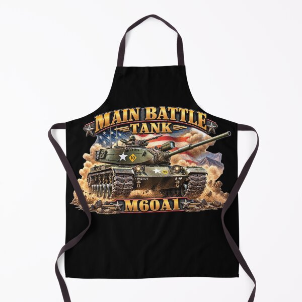 Item preview, Army - Main Battle Tank - M60A1 w Fire- Right Face - 3D - Enhanced designed and sold by Military Insignia Products.