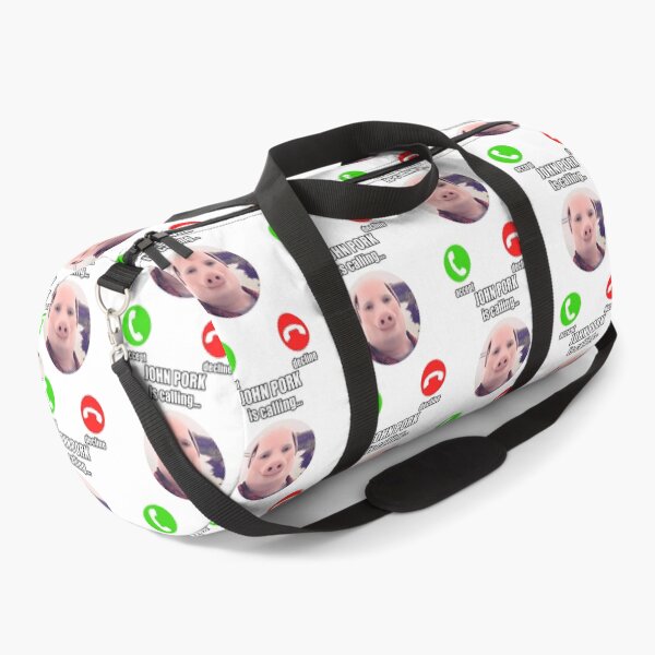 Item preview, John Pork Is Calling Funny Meme designed and sold by courtney-charlt.