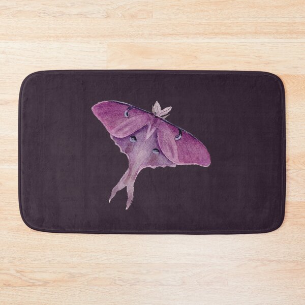 Item preview, Purple Luna Moth Watercolor | Noir Plum | Amethyst Botanical Insect designed and sold by simh.