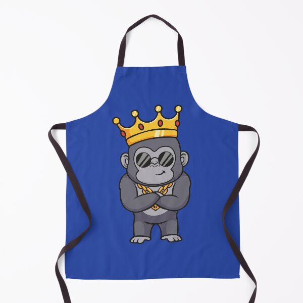 Item preview, King Gorilla | Powerful Jungle Beast Crown Graphic Design designed and sold by MerlinWear.
