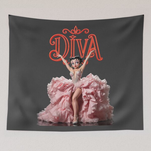 Item preview, DIVA BETTY BOOP designed and sold by BabaSoti.
