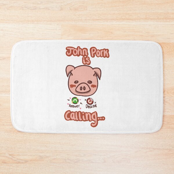 Item preview, John Pork Is Calling Meme  designed and sold by courtney-charlt.