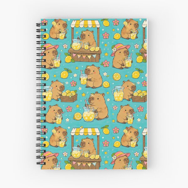 Item preview, Capybara Lemonade Stand Pattern designed and sold by Soft Berry Studio.