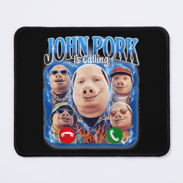 Item preview, John Pork Is Calling Meme Internet Humor Gen Z designed and sold by courtney-charlt.