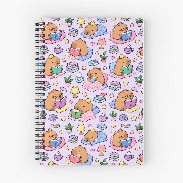 Item preview, Capybara Cozy Reading Pattern designed and sold by Soft Berry Studio.