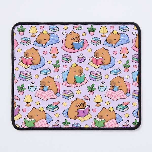 Item preview, Capybara Cozy Reading Pattern designed and sold by Soft Berry Studio.