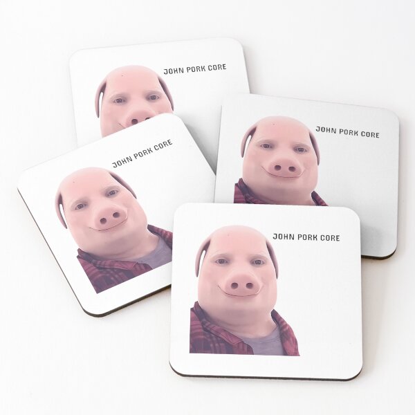 Item preview, John Pork Sticker designed and sold by courtney-charlt.