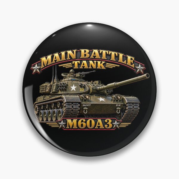 Item preview, Main Battle Tank - M60A3 - 3D - Enhanced designed and sold by Military Insignia Products.