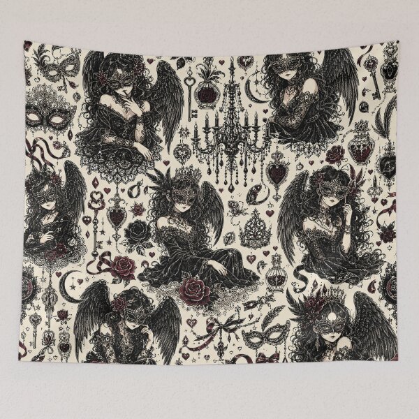 Item preview, Dark Angel Masquerade Pattern designed and sold by i-corp.