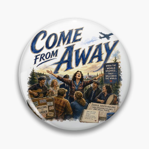 Item preview, Come From Away the Musical  designed and sold by Lyric Vault - Rock on.