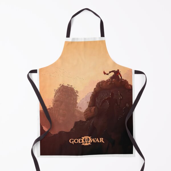 Item preview, Kratos and Gaia Titan Battle | God of War III Unofficial Fan Art designed and sold by My Artprintz.