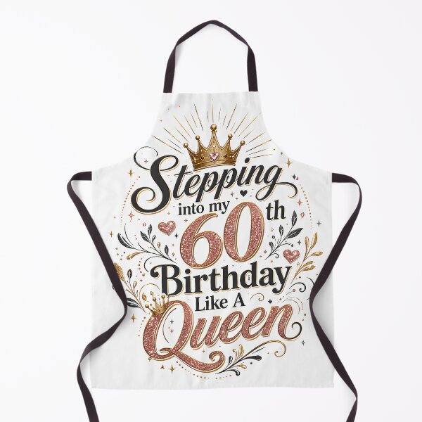 Item preview, Age 60 Stepping Into My 60th Birthday Like A Queen Leopard T-Shirt, 60th Birthday Queen Gift, Fabulous 60 Leopard Graphic Tee designed and sold by OUICHA.
