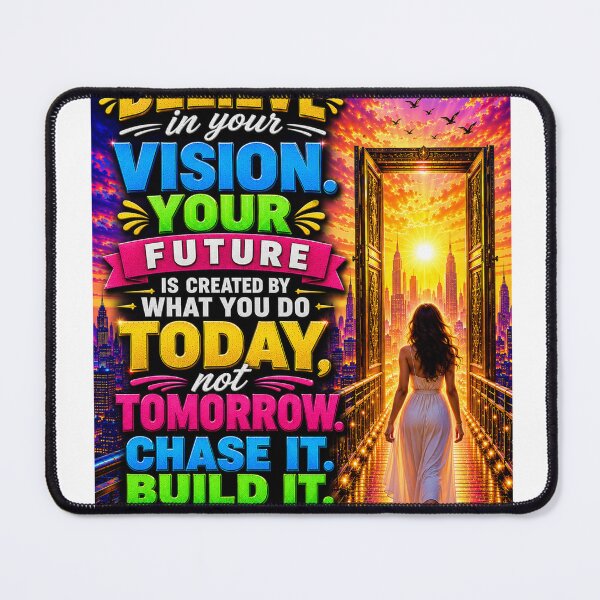 Item preview, Believe in Your Vision – Chase It, Build It... designed and sold by New Wave Artworks & Odds &Ends.