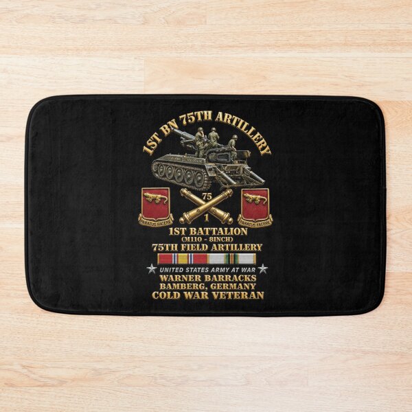 Item preview, Army - 1st Bn 75th Artillery w M110 - Bamberg, Germany w COLD SVC - 3D - Enhanced designed and sold by Military Insignia Products.