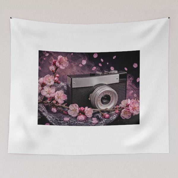 Item preview, Vintage Camera in Bloom designed and sold by DansCreations42.