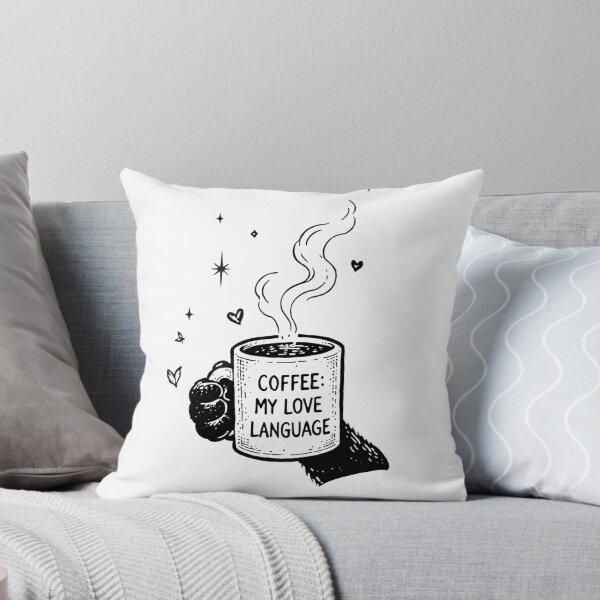 Item preview, Coffe is my love language  designed and sold by Marianarcezar.