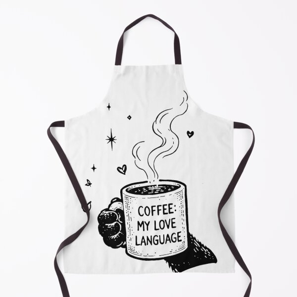 Item preview, Coffe is my love language designed and sold by Marianarcezar.