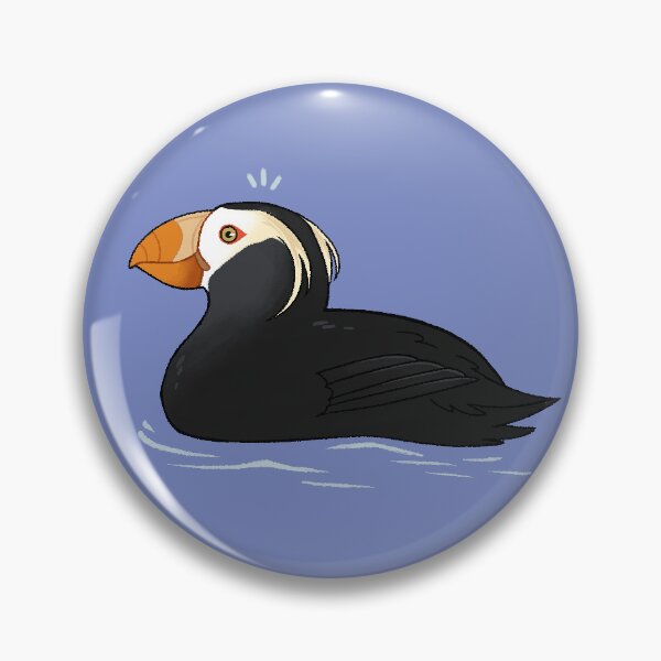 Item preview, tufted puffin! designed and sold by Art by Forest Larkspur.