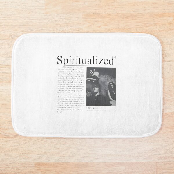 Aperçu de l'œuvre Fanart vintage de Spiritualized | Le cadeau parfait pour vous et vos amis créée et vendue par Atico.