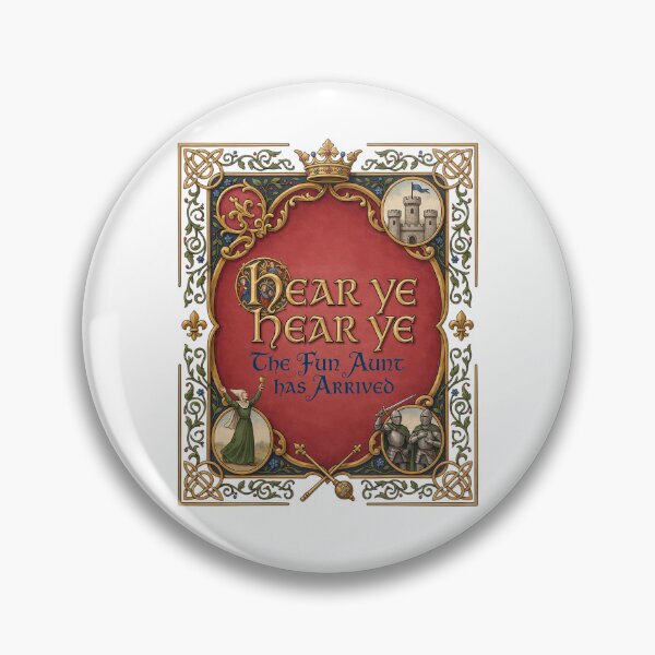 Item preview, Hear Ye Hear Ye The Fun Aunt Has Arrived designed and sold by Millsoft.