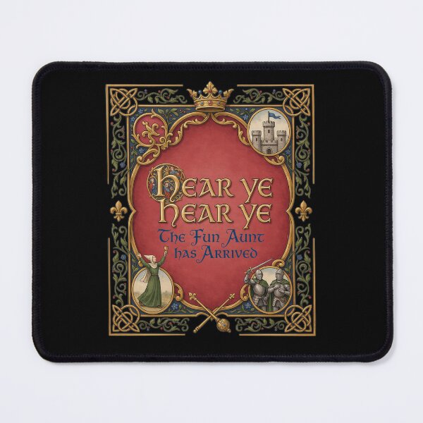 Item preview, Hear Ye Hear Ye The Fun Aunt Has Arrived designed and sold by Millsoft.