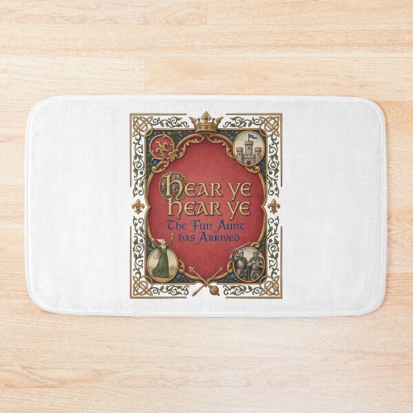 Item preview, Hear Ye Hear Ye The Fun Aunt Has Arrived designed and sold by Millsoft.