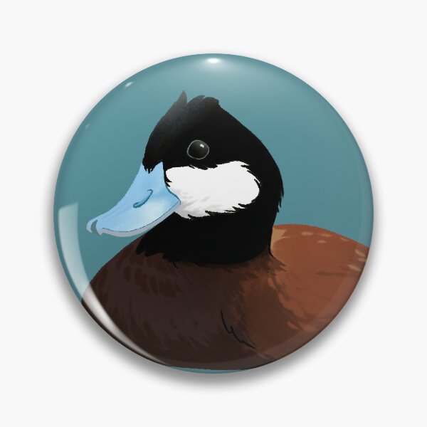 Item preview, ruddy duck! designed and sold by Art by Forest Larkspur.