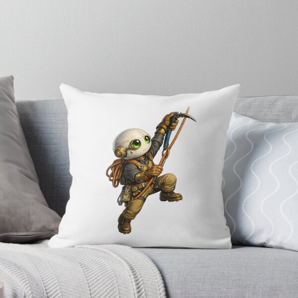 Item preview, Cute Robot Mountain Climber designed and sold by Yomere.
