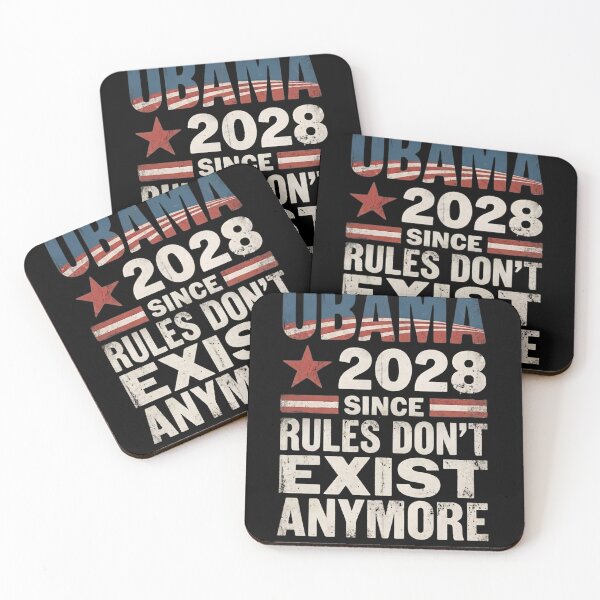 Item preview,  Obama 2028 Since Rules Don't Exist Anymore Political Election Humor  designed and sold by w66aboo.
