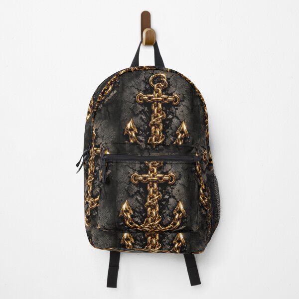 Item preview, Vintage Golden Anchor Nautical Navy Maritime Design designed and sold by Ink-verse-.