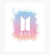 Bts Logo Photographic Prints | Redbubble