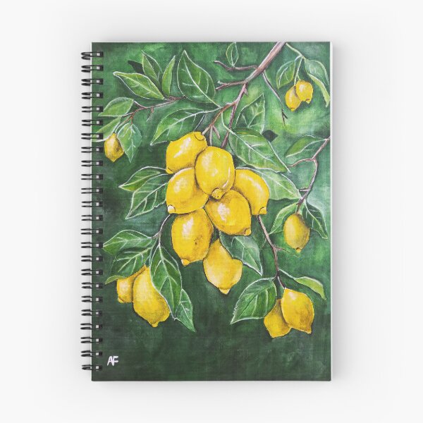 Item preview, Golden Lemons on a Winter's Day designed and sold by Alfred Fox Art.