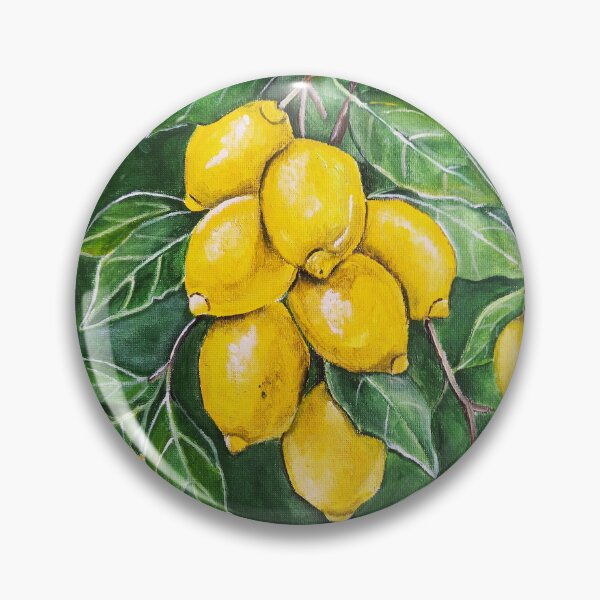Item preview, Golden Lemons on a Winter's Day designed and sold by Alfred Fox Art.