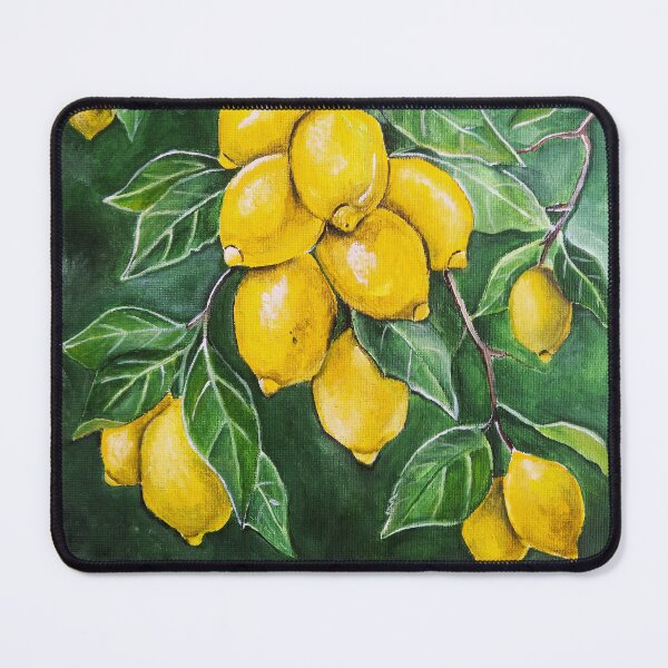 Item preview, Golden Lemons on a Winter's Day designed and sold by Alfred Fox Art.