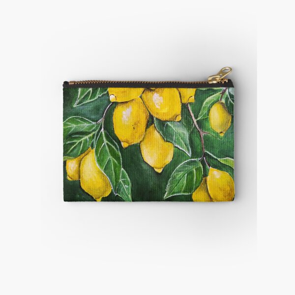 Item preview, Golden Lemons on a Winter's Day designed and sold by Alfred Fox Art.