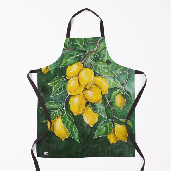 Item preview, Golden Lemons on a Winter's Day designed and sold by Alfred Fox Art.