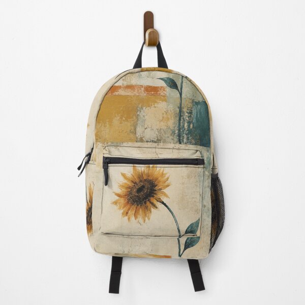 Item preview, Solitary Sunflower Abstract Art designed and sold by naturalsurvival.