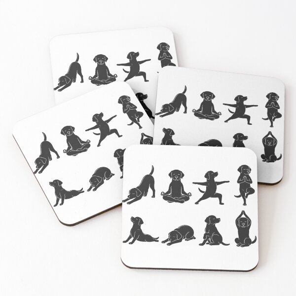 Item preview, Labrador Yoga Pattern designed and sold by Goodthingstree.