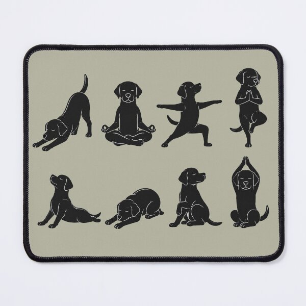 Item preview, Labrador Yoga Pattern designed and sold by Goodthingstree.