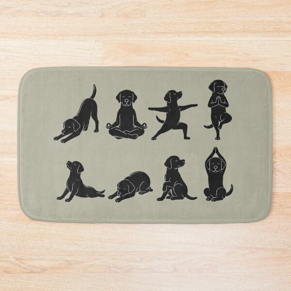 Item preview, Labrador Yoga Pattern designed and sold by Goodthingstree.
